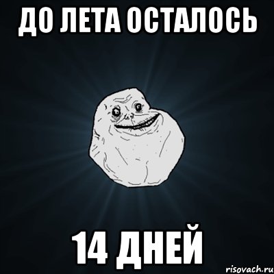 до лета осталось 14 дней, Мем Forever Alone