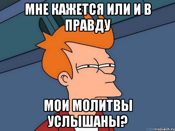 Мне кажется или и в правду мои молитвы услышаны?, Мем  Фрай (мне кажется или)