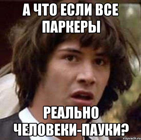 а что если все Паркеры реально человеки-пауки?, Мем А что если (Киану Ривз)