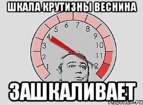 Шкала крутизны веснина Зашкаливает, Мем MAXIMUM Петросян