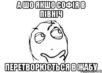 а шо якшо софія в північ перетворюється в жабу, Мем Мне кажется или