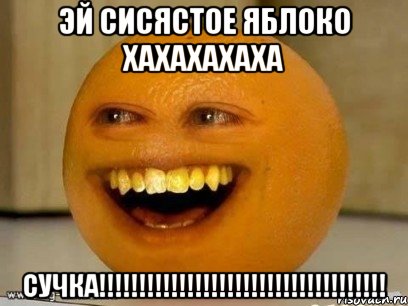 эй сисястое яблоко хахахахаха сучка!!!!!!!!!!!!!!!!!!!!!!!!!!!!!!!!!!!!, Мем Надоедливый апельсин