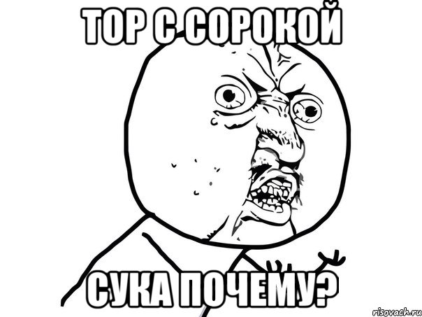 Тор с Сорокой сука почему?, Мем Ну почему (белый фон)