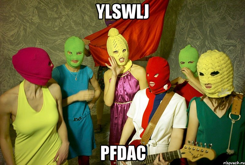 YLswlJ PfDac, Мем Pussy riot