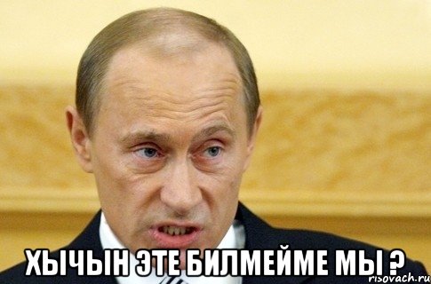  Хычын эте билмейме мы ?, Мем путин