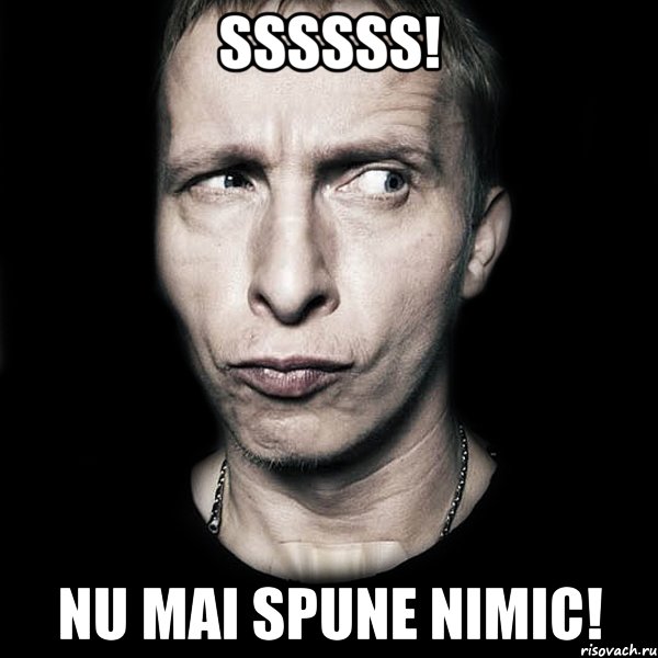 SSSSSS! NU MAI SPUNE NIMIC!, Мем  Типичный Охлобыстин