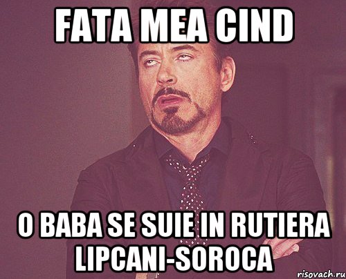 Fata mea cind o baba se suie in rutiera Lipcani-Soroca, Мем твое выражение лица