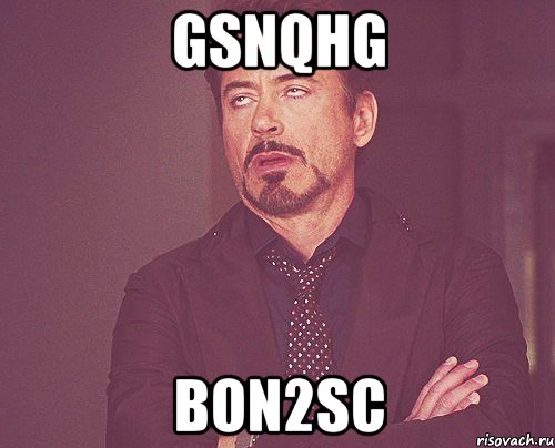 GsnqHG BON2sc, Мем твое выражение лица