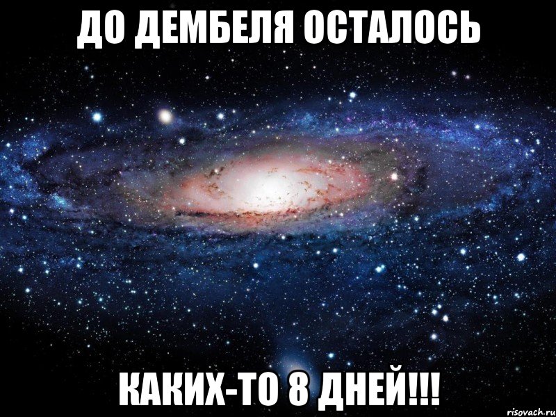 До дембеля осталось каких-то 8 дней!!!, Мем Вселенная