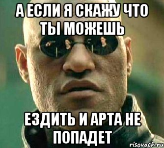 А если я скажу что ты можешь ездить и арта не попадет, Мем  а что если я скажу тебе