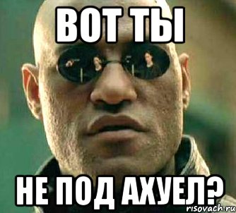 Вот ты не под ахуел?, Мем  а что если я скажу тебе