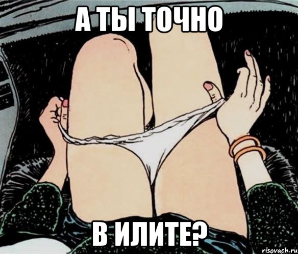 А ты точно в илите?, Мем А ты точно