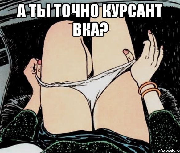 а ты точно курсант ВКА? , Мем А ты точно