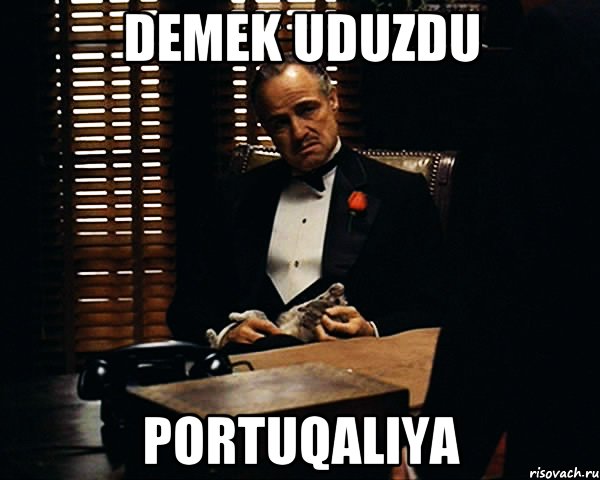 Demek uduzdu Portuqaliya, Мем Дон Вито Корлеоне