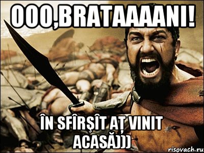 ooo,brataaaani! în sfîrşît aţ vinit acasă))), Мем Это Спарта