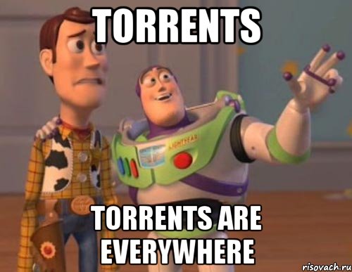 torrents torrents are everywhere, Мем Они повсюду (История игрушек)