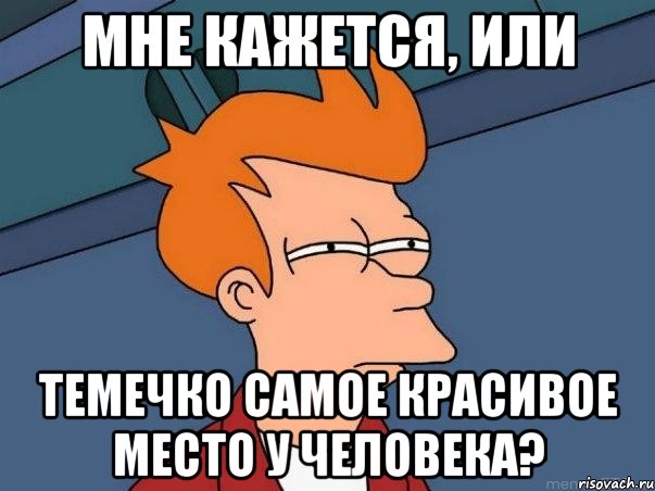 мне кажется, или темечко самое красивое место у человека?, Мем  Фрай (мне кажется или)