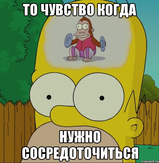 ТО ЧУВСТВО КОГДА НУЖНО СОСРЕДОТОЧИТЬСЯ