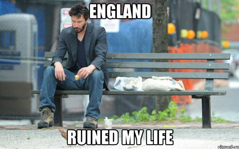 England ruined my life, Мем Грустный Киану