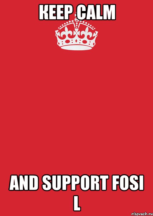 Кeep calm and Support Fosi l, Комикс Keep Calm 3