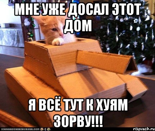 мне уже досал этот дом я всё тут к хуям ЗОРВУ!!!