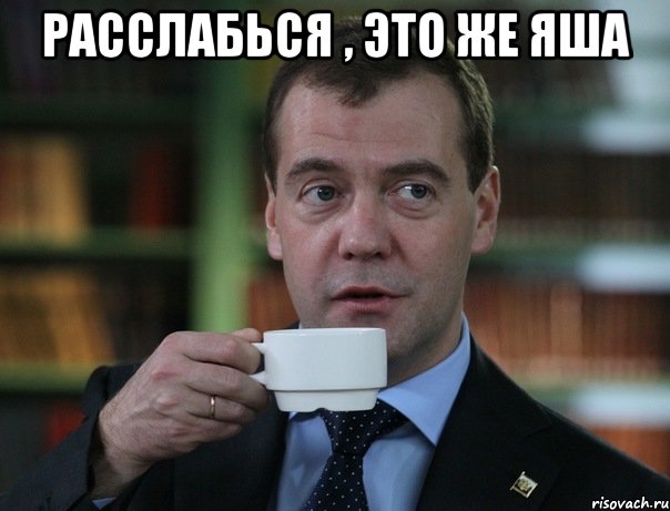 Расслабься , это же яша , Мем Медведев спок бро
