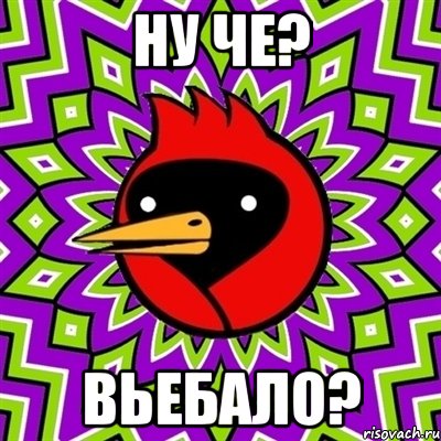 Ну че? Вьебало?, Мем Омская птица