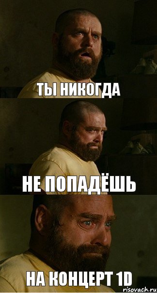 Ты никогда не попадёшь на концерт 1D