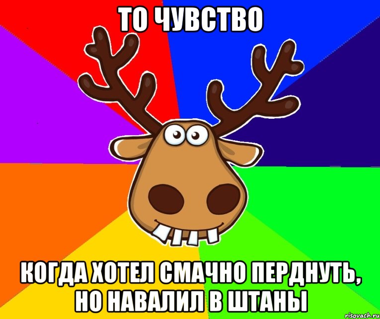 то чувство когда хотел смачно перднуть, но навалил в штаны