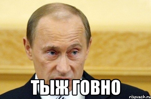  ТЫЖ ГОВНО, Мем путин