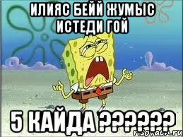 Илияс бейй жумыс истеди гой 5 кайда ??????