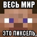 весь мир это пиксель, Мем стив