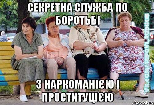 секретна служба по боротьбі з наркоманією і проституцією, Мем  Типовi бабцi