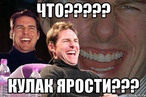 Что????? Кулак ярости???, Мем том круз