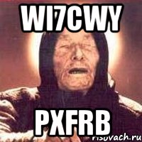 WI7CWy pxfRb, Мем Ванга (цвет)