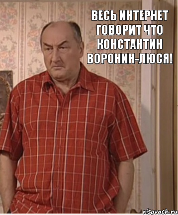 Весь интернет говорит что Константин Воронин-Люся!, Комикс Николай Петрович Воронин