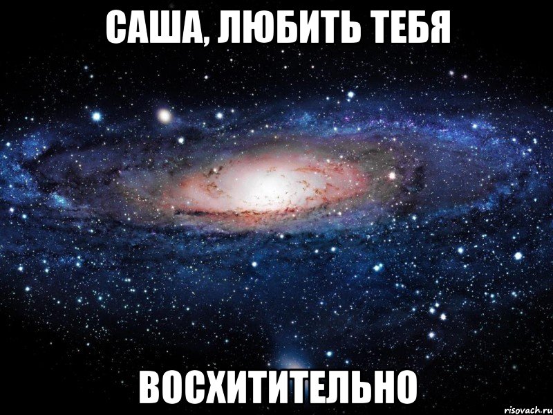 Саша, любить тебя Восхитительно, Мем Вселенная