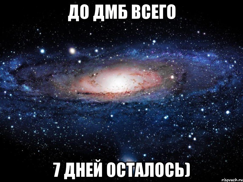 До ДМБ всего 7 дней осталось), Мем Вселенная