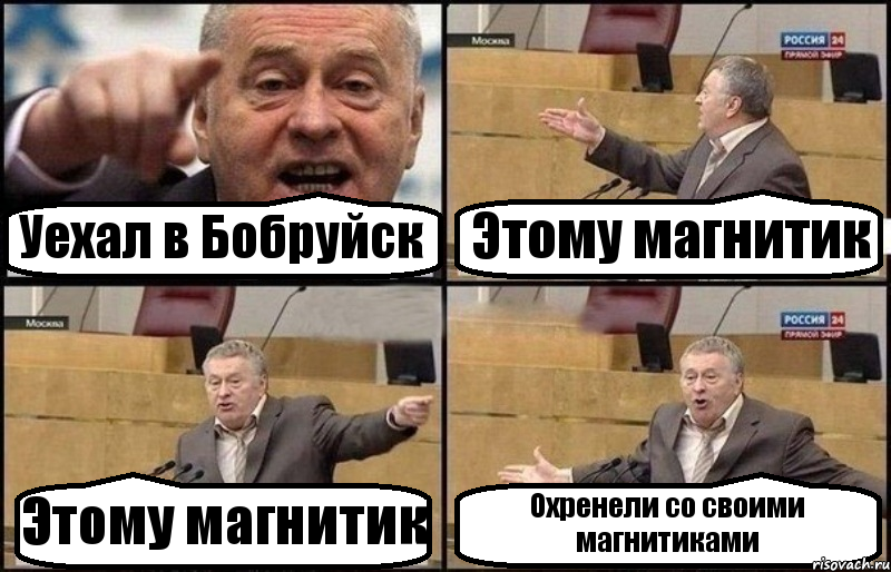 Уехал в Бобруйск Этому магнитик Этому магнитик Охренели со своими магнитиками, Комикс Жириновский