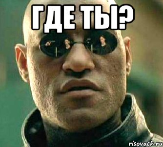 Где ты? , Мем  а что если я скажу тебе