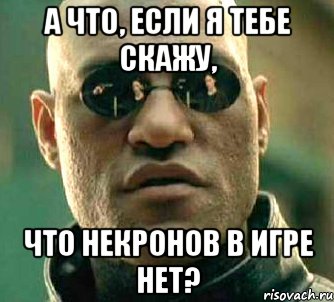 А что, если я тебе скажу, что Некронов в игре нет?, Мем  а что если я скажу тебе