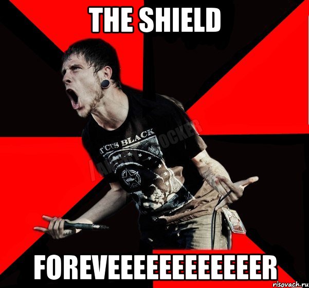 The Shield Foreveeeeeeeeeeeer, Мем Агрессивный рокер