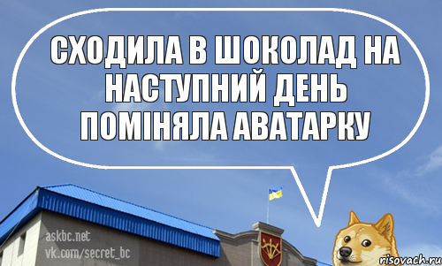 СХОДИЛА В ШОКОЛАД НА НАСТУПНИЙ ДЕНЬ ПОМІНЯЛА АВАТАРКУ, Комикс askbc