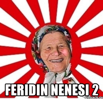  Feridin nenesi 2, Мем  бабуля