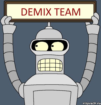 Demix Team, Комикс Бендер с плакатом