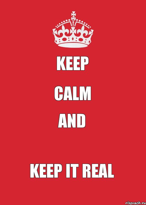 Keep Calm And Keep it real, Комикс Keep Calm 3