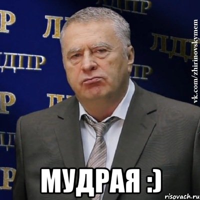  мудрая :), Мем Хватит это терпеть (Жириновский)