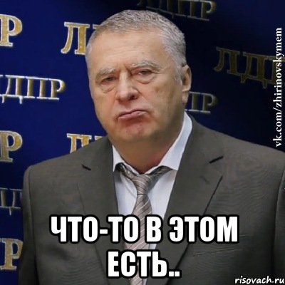  Что-то в этом есть.., Мем Хватит это терпеть (Жириновский)