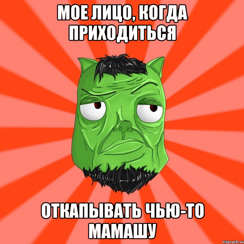 МОЕ ЛИЦО, КОГДА ПРИХОДИТЬСЯ ОТКАПЫВАТЬ ЧЬЮ-ТО МАМАШУ, Мем Лицо Вольнова когда ему говорят