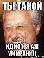 Ты такой идиот, я аж умираю!!!, Мем LOL